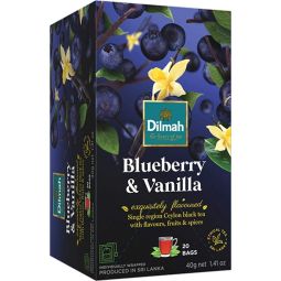 Dilmah Borůvka & Vanilka 20x2g