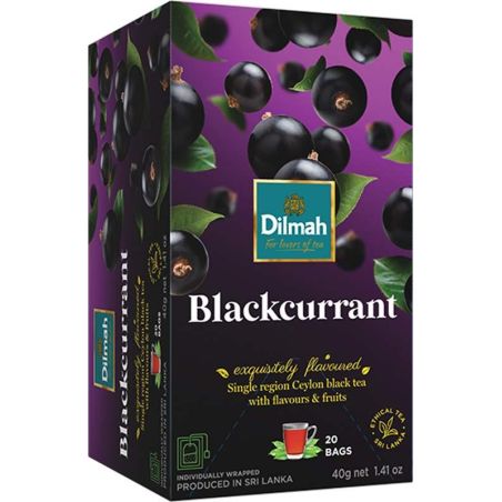 Dilmah Černý rybíz 20x2g