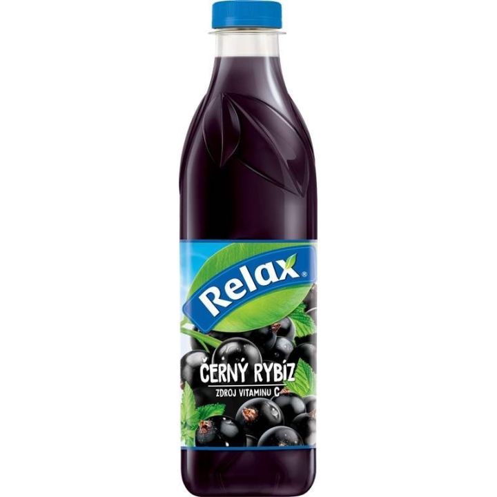 Relax Černý rybíz 1l - PET