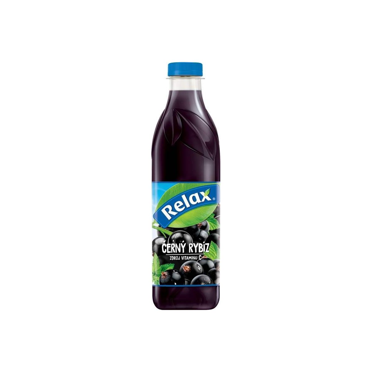 Relax Černý rybíz 1l - PET