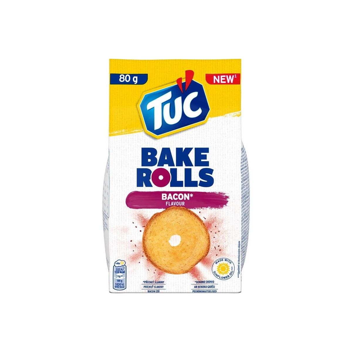 Tuc Bake Rolls slanina 80g