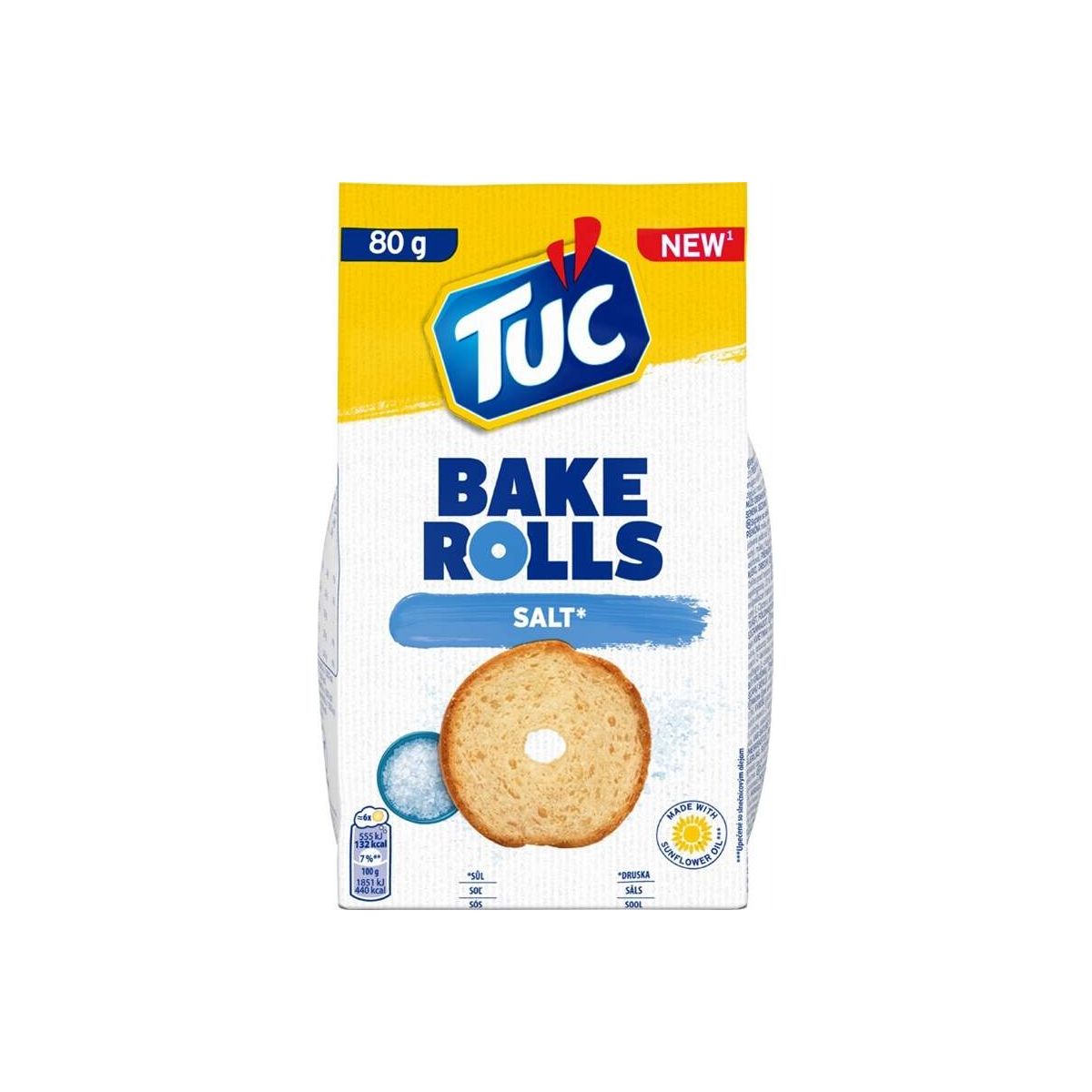 Tuc Bake Rolls sůl 80g