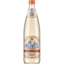 Vratislavická kyselka pomeranč perlivá 0,75l - sklo