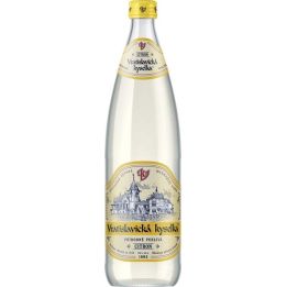 Vratislavická kyselka citron perlivá 0,75l - sklo