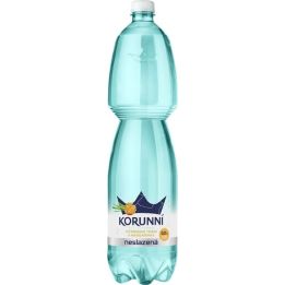 Korunní Citronová tráva a mandarinka - neslazená 1,5l - PET