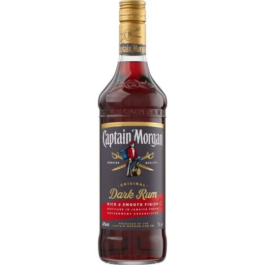 Captain Morgan Dark Rum 1l