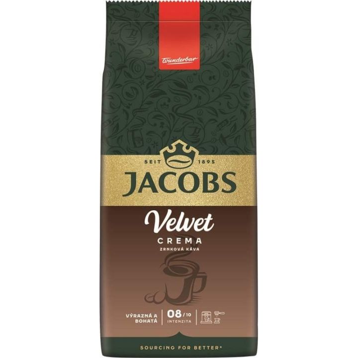 Jacobs Velvet Crema 500g - zrnková