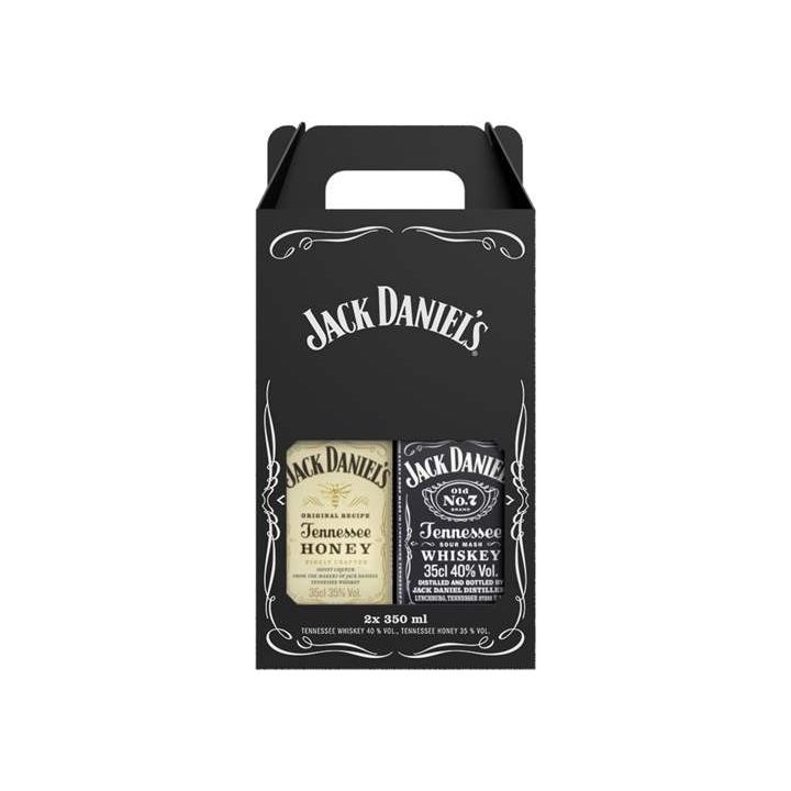 Jack Daniel's Tennessee Whiskey Duopack Honey & Original 2x0,35l