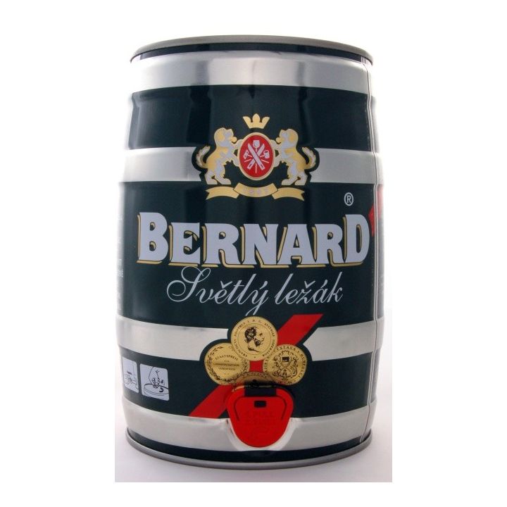 Bernard 12 světlý ležák 5l - soudek