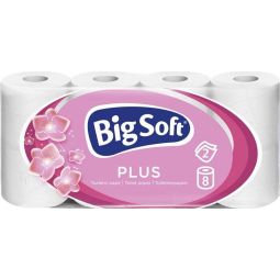 Toaletní papír Big Soft Plus 2vr. 8ks