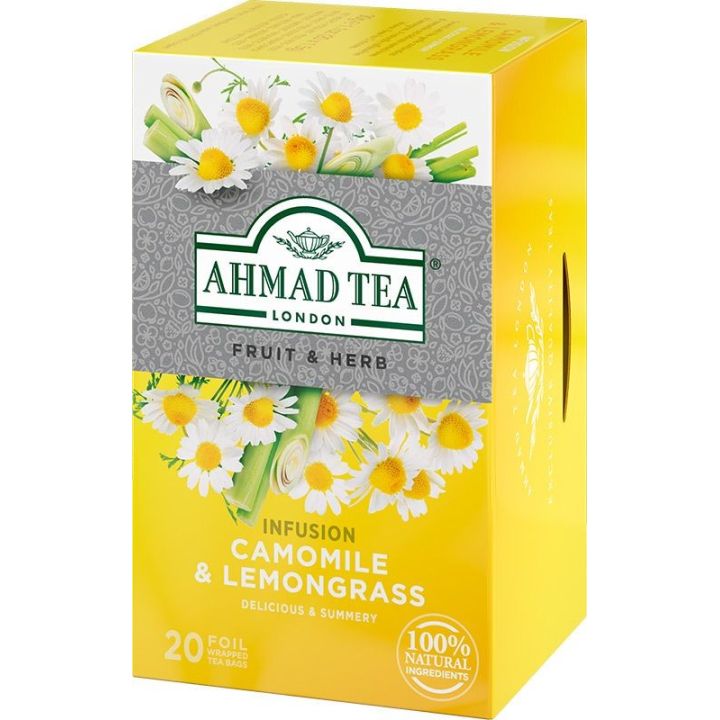 Ahmad Tea Heřmánek a citrónová tráva 20x1,5g
