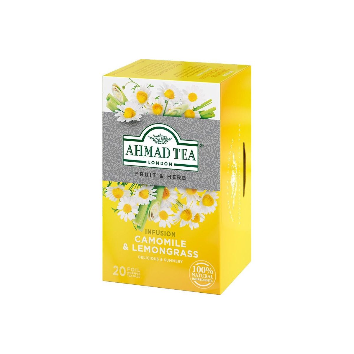 Ahmad Tea Heřmánek a citrónová tráva 20x1,5g