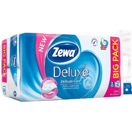 Toaletní papír Zewa Deluxe Delicate Care 3vr. 16ks