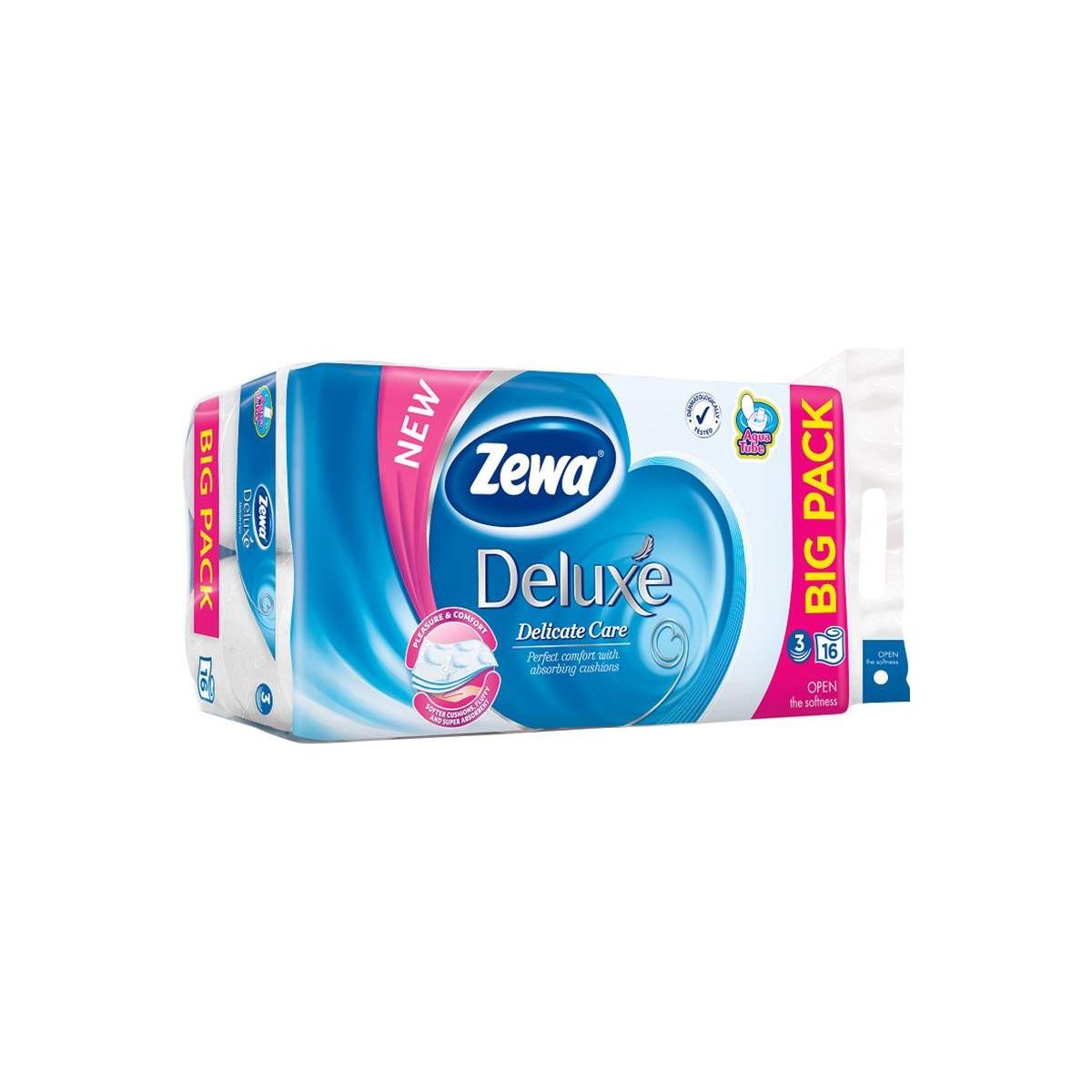 Toaletní papír Zewa Deluxe Delicate Care 3vr. 16ks