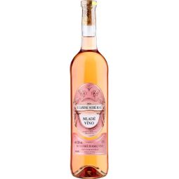 Rulandské modré rosé mladé víno 0,75l - Vinařství Krist