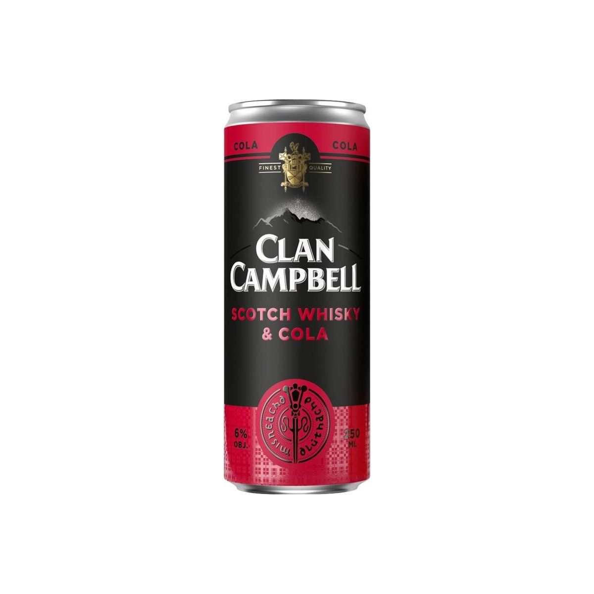 Clan Campbell Whisky & Cola 0,25l - plech