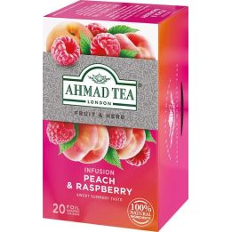 Ahmad Tea malina & broskev 20x2g