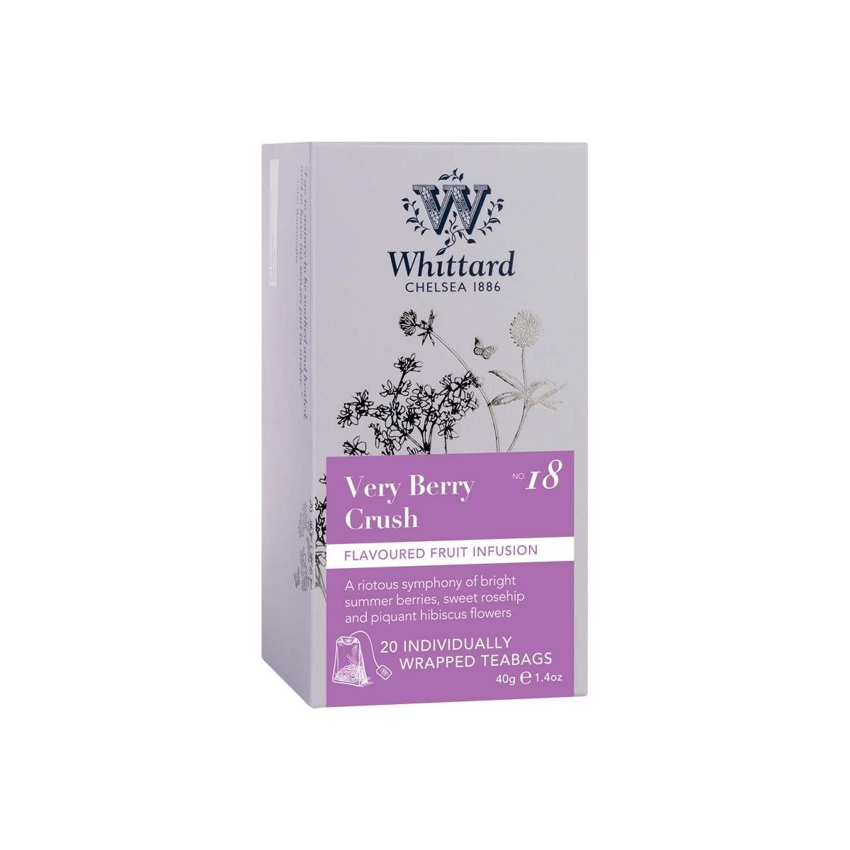 Whittard Chelsea Very Berry Crush 20x2g