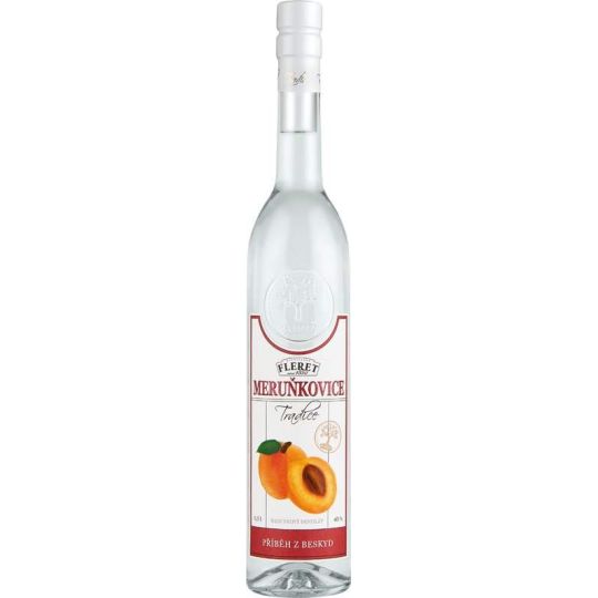 Meruňkovice fleret 40% 0,5l