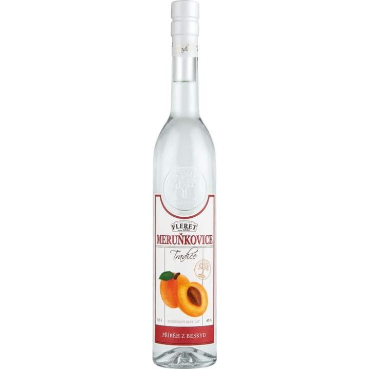 Meruňkovice fleret 40% 0,5l