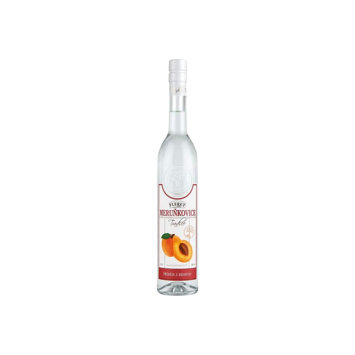 Meruňkovice fleret 40% 0,5l