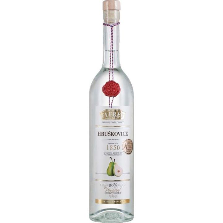 Hruškovice fleret 50% 0,7l s pečetí