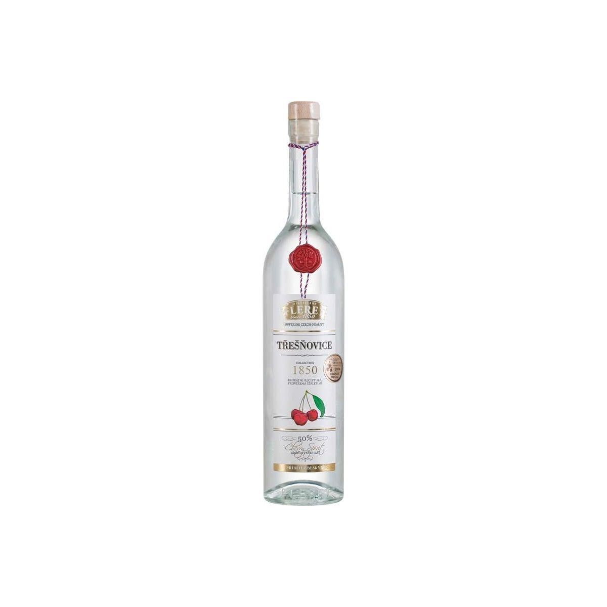 Třešňovice fleret 50% 0,7l s pečetí