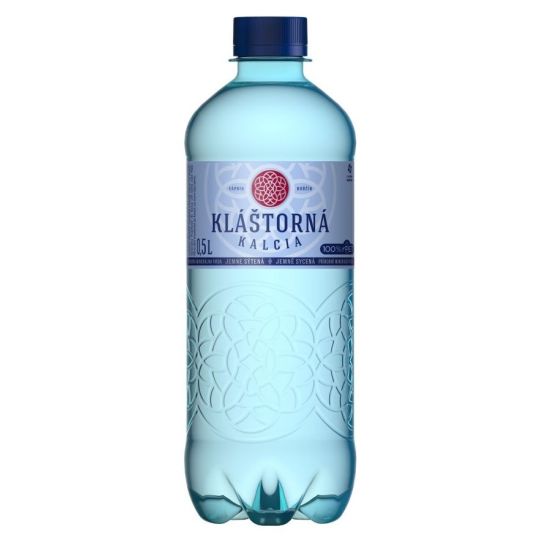Kláštorná Kalcia jemně sycená 0,5l - PET