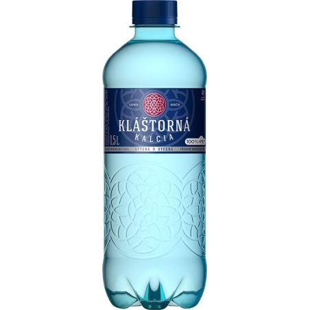 Kláštorná Kalcia sycená 0,5l - PET