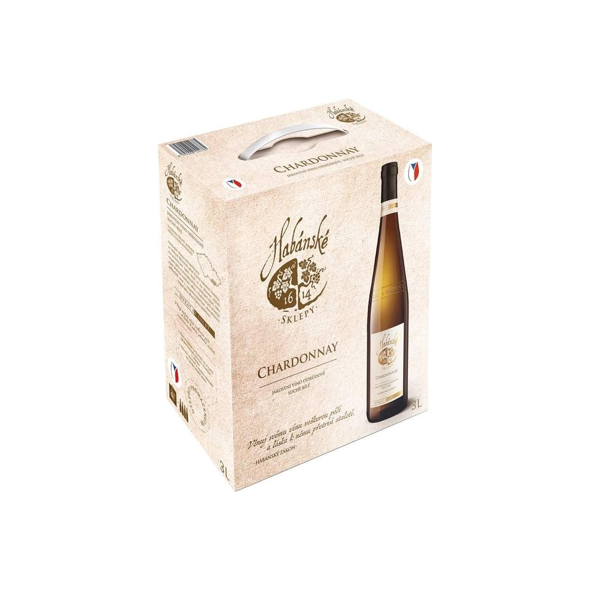 Chardonnay 3l BiB - Habánské sklepy