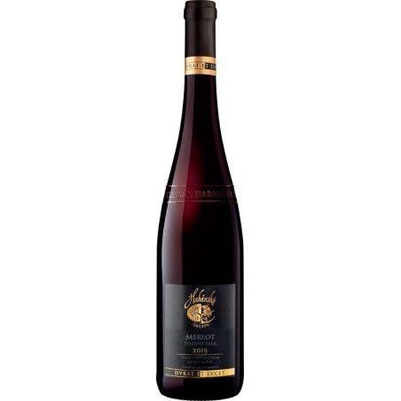 Merlot pozdní sběr 0,75l - Habánské sklepy