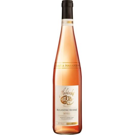 Rulandské modré rosé 0,75l - Habánské sklepy