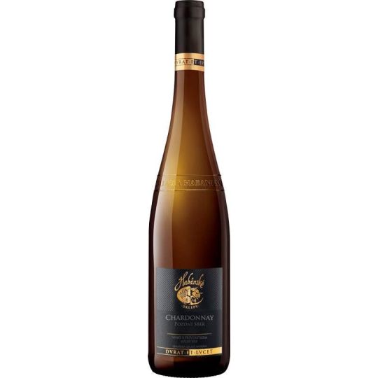 Chardonnay 0,75l pozdní sběr - Habánské sklepy