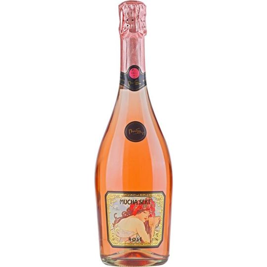 Mucha Sekt Rosé sec 0,75l