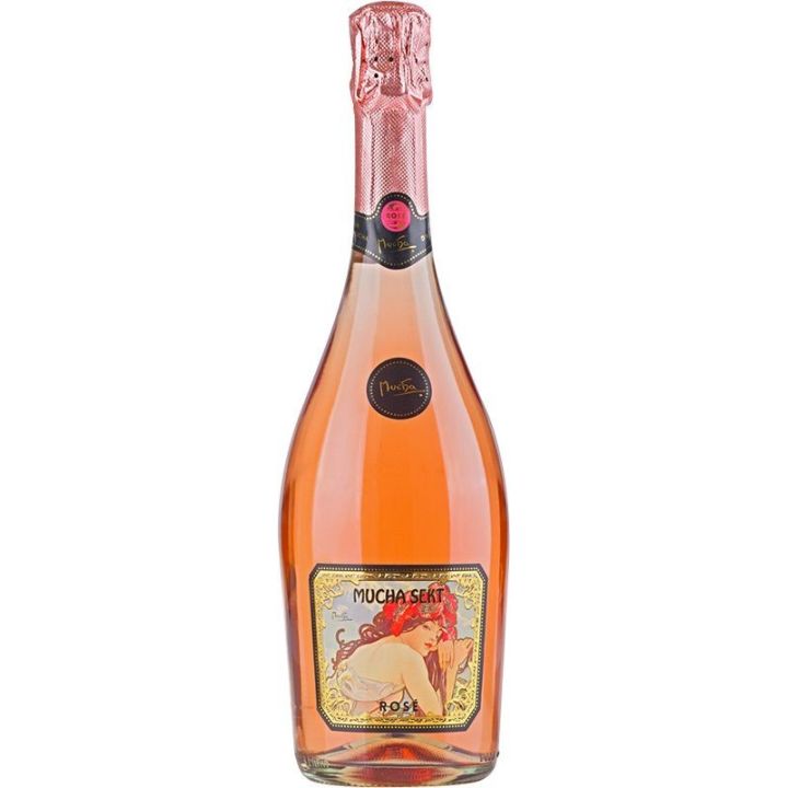Mucha Sekt Rosé sec 0,75l