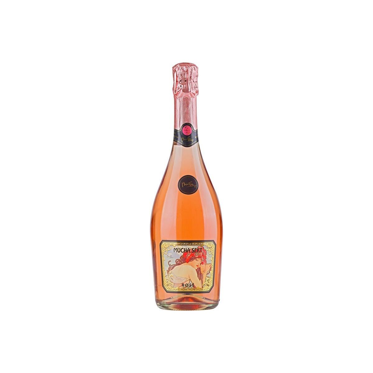 Mucha Sekt Rosé sec 0,75l