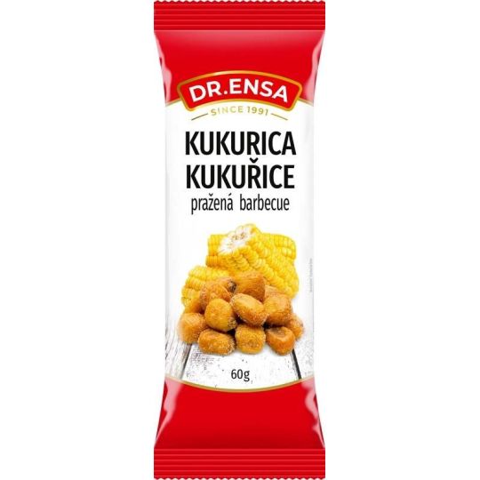 Kukuřice pražená barbecue 60g - Dr.Ensa