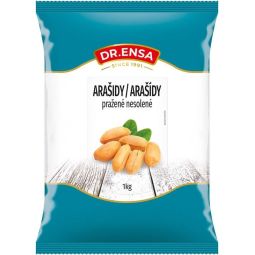 Arašídy pražené nesolené 1kg - Dr.Ensa