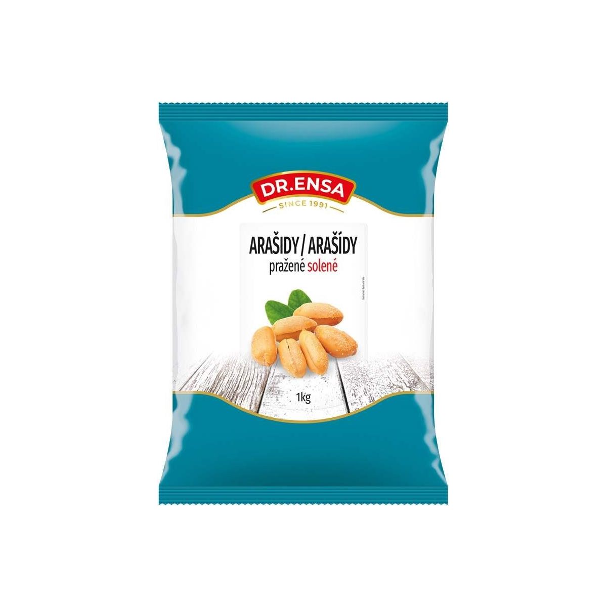 Arašídy pražené solené 1kg - Dr.Ensa