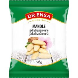 Mandle jádra blanšírovaná 100g - Dr.Ensa
