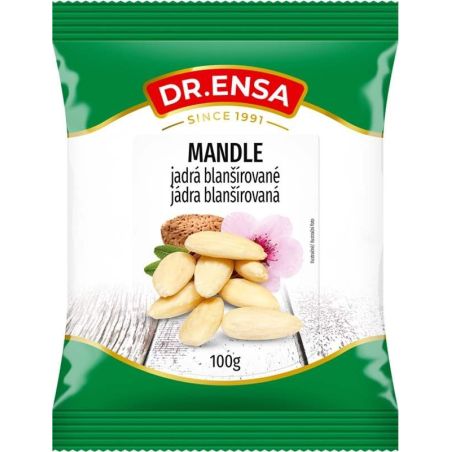 Mandle jádra blanšírovaná 100g - Dr.Ensa