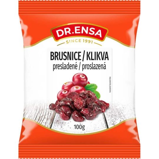 Klikva proslazená 100g - Dr.Ensa