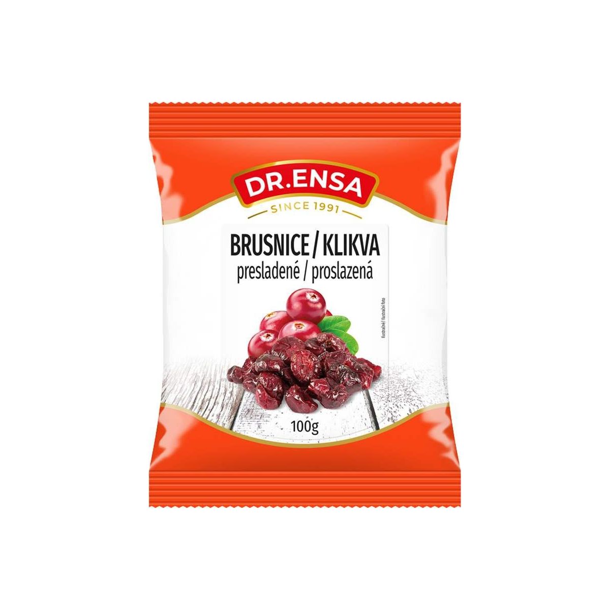 Klikva proslazená 100g - Dr.Ensa