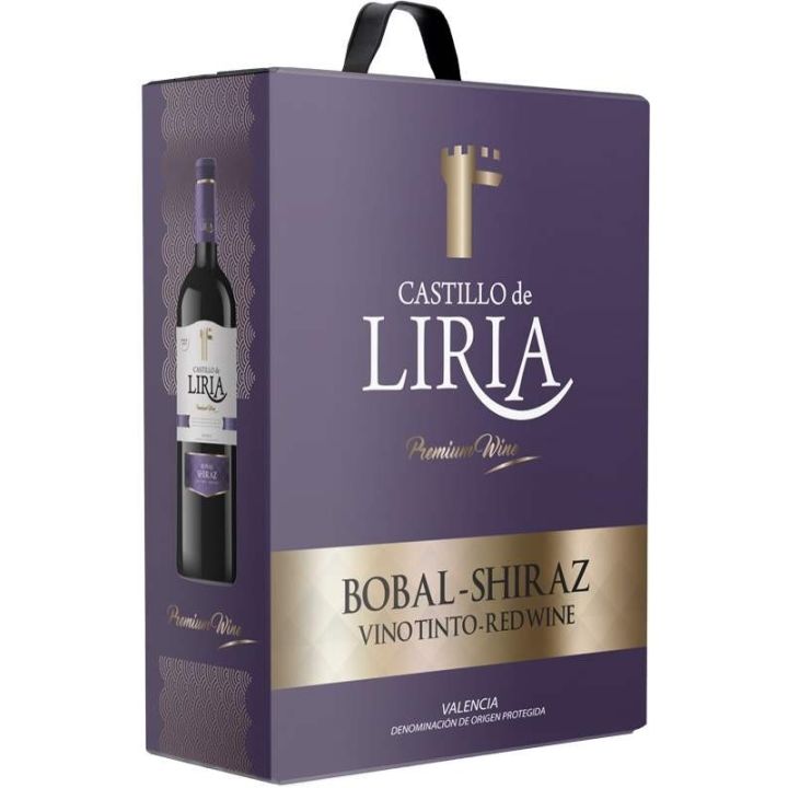 Castillo de Liria Bobal-Shiraz 3l BiB - Vicente Gandia 