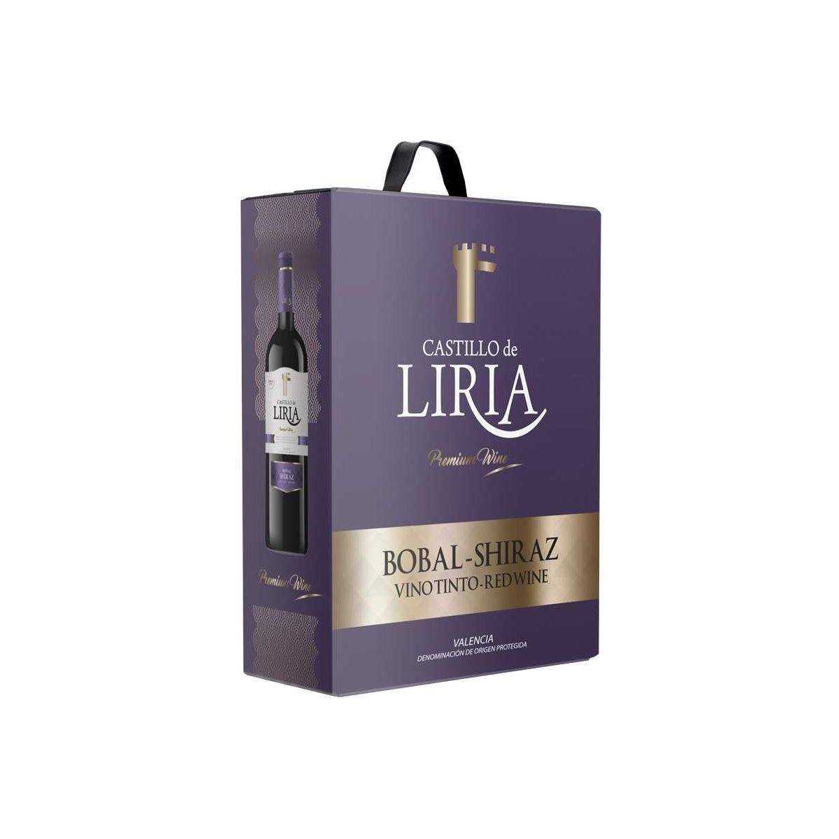 Castillo de Liria Bobal-Shiraz 3l BiB - Vicente Gandia