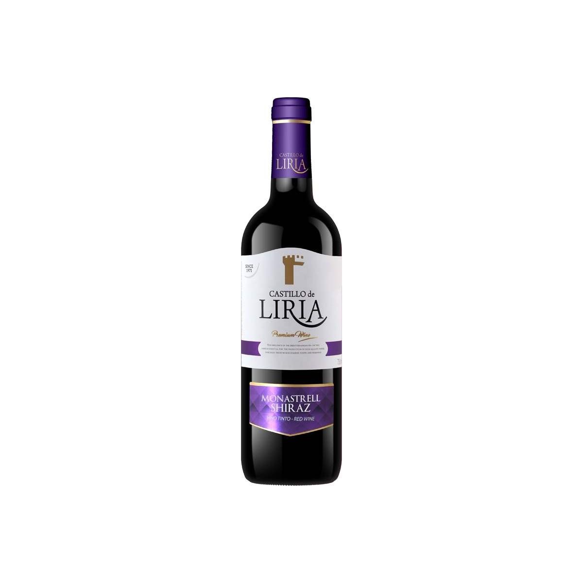 Castillo de Liria Monastrell Shiraz 0,75l - Vicente Gandia