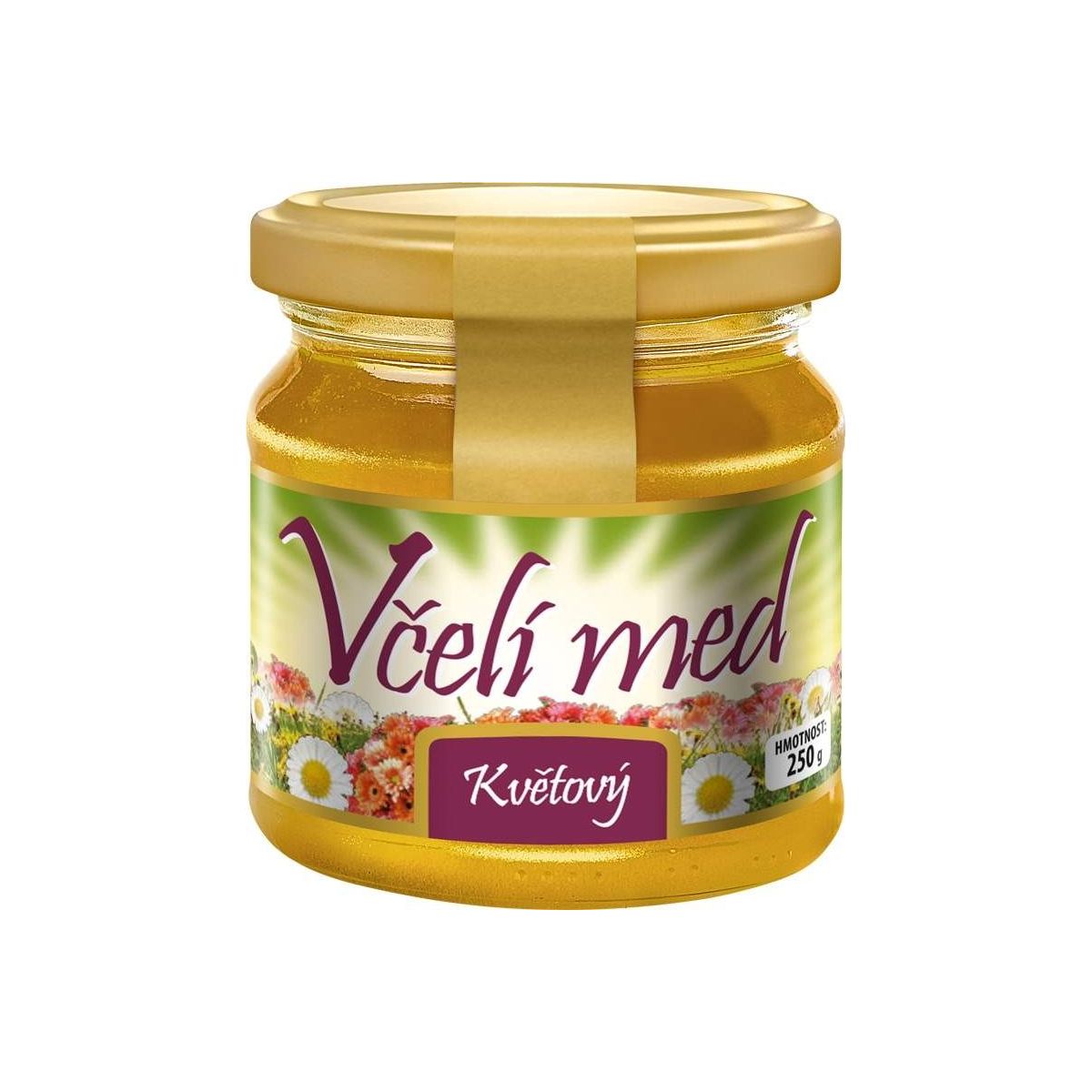 Včelí med květový 250g