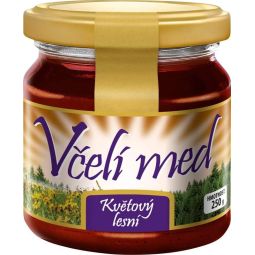 Včelí med květový lesní 250g