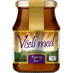 Včelí med květový lesní 500g