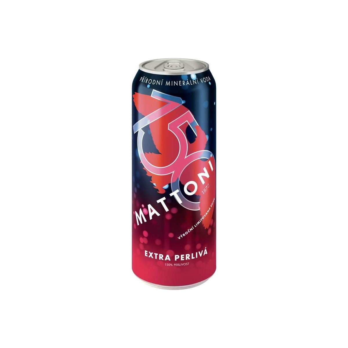 Mattoni extra perlivá 0,5l - plech